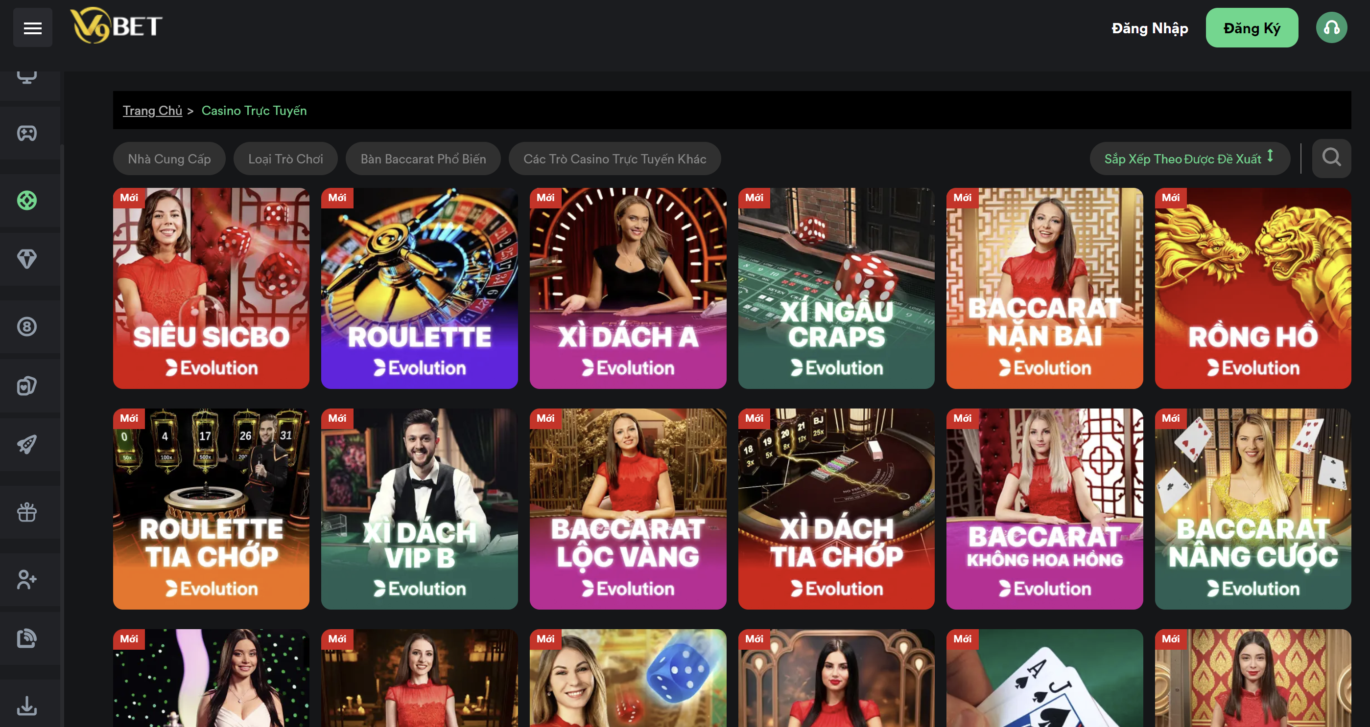 Trang chủ V9bet casino trực tuyến - Cá cược thể thao - V9bet.com