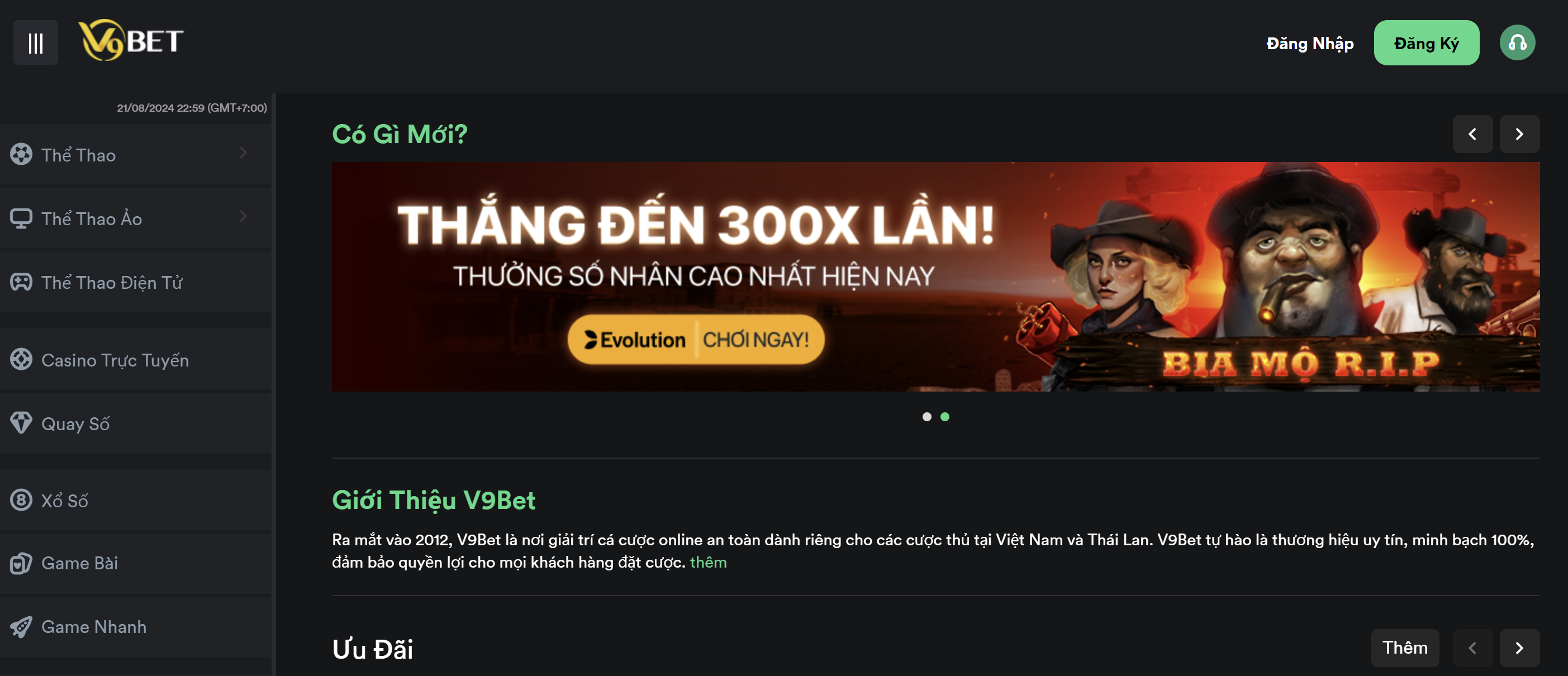 Trang chủ V9bet casino trực tuyến - Cá cược thể thao - V9bet.com